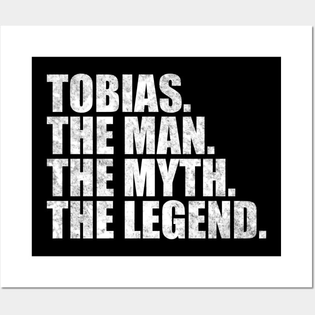 Tobias Legend Tobias Name Tobias given name Wall Art by TeeLogic